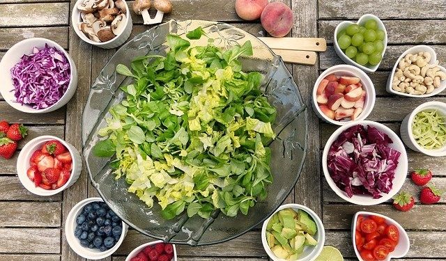 salada hortícolas