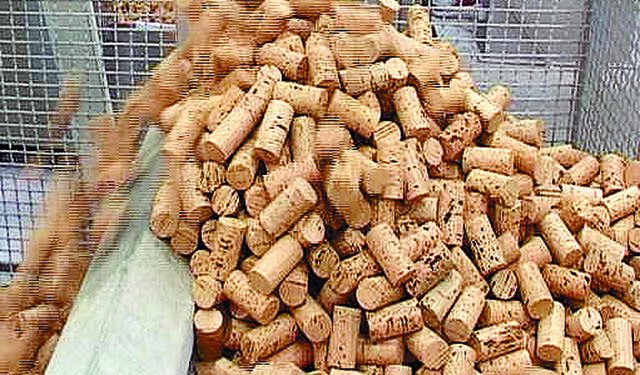 rolhas de cortiça
