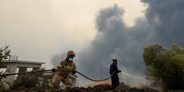 Incêndio Grécia