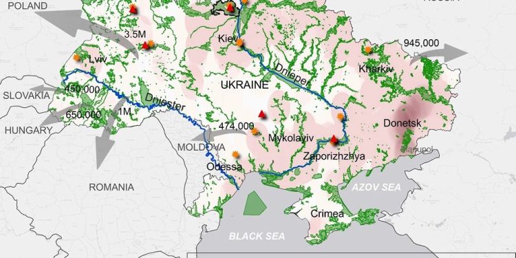 ecocídio na Ucrânia